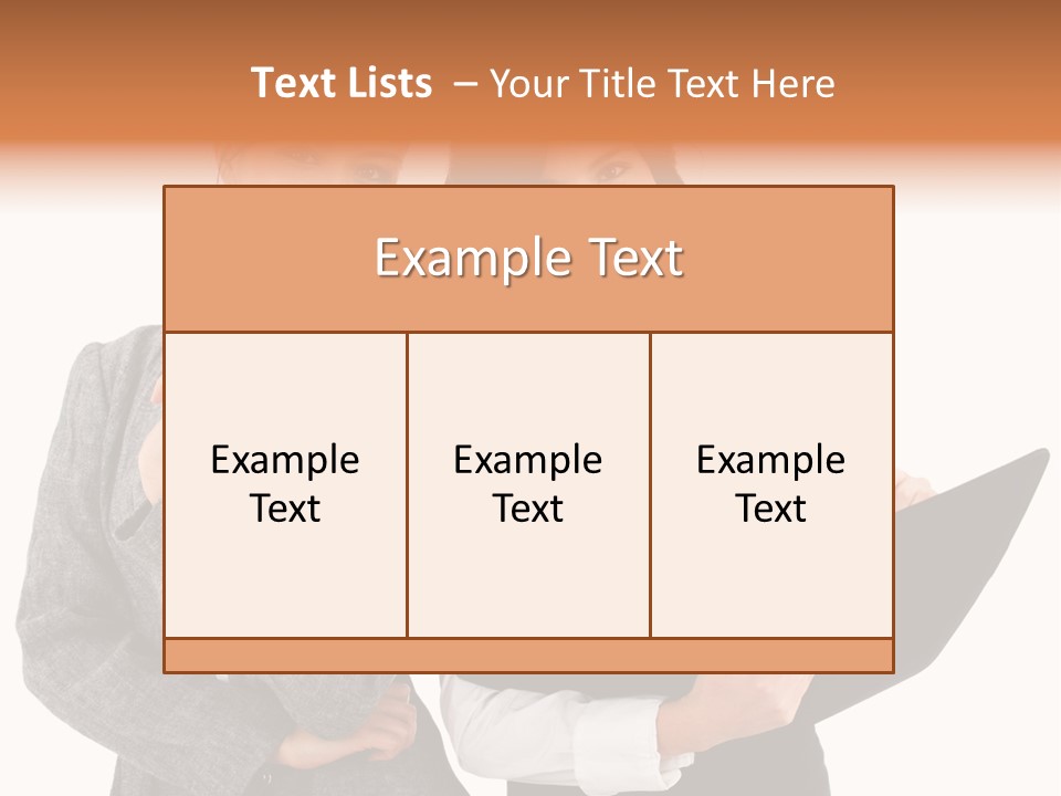 Young Twenties Women PowerPoint Template