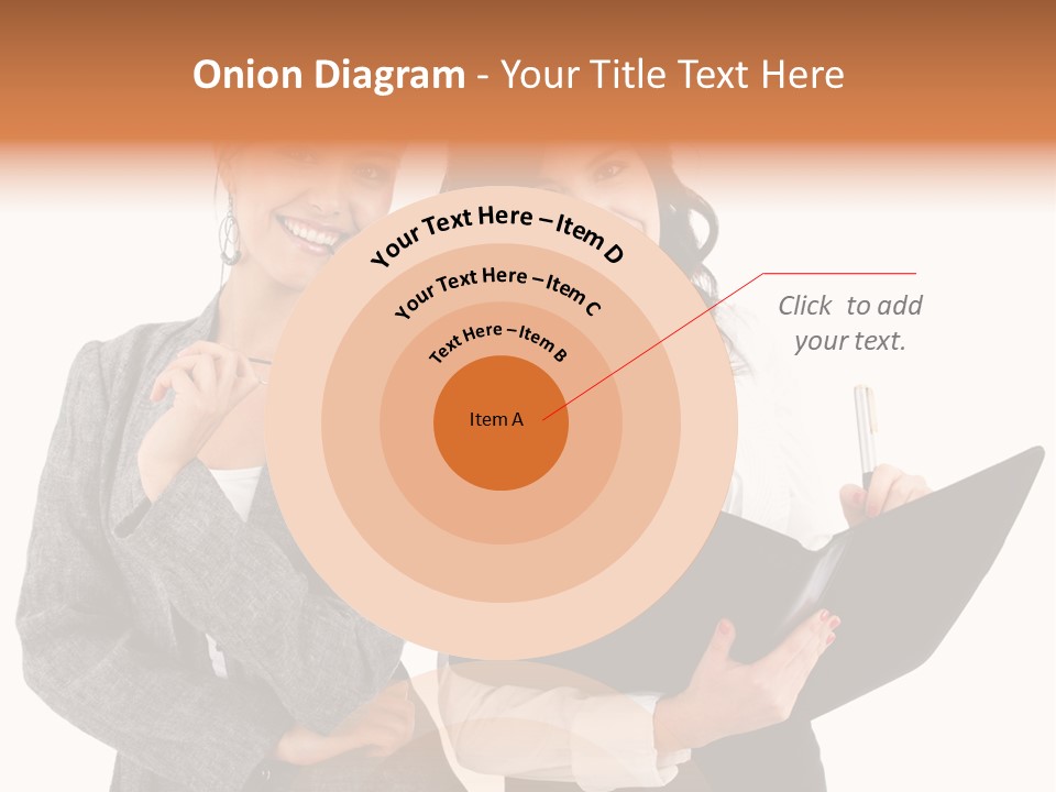 Young Twenties Women PowerPoint Template