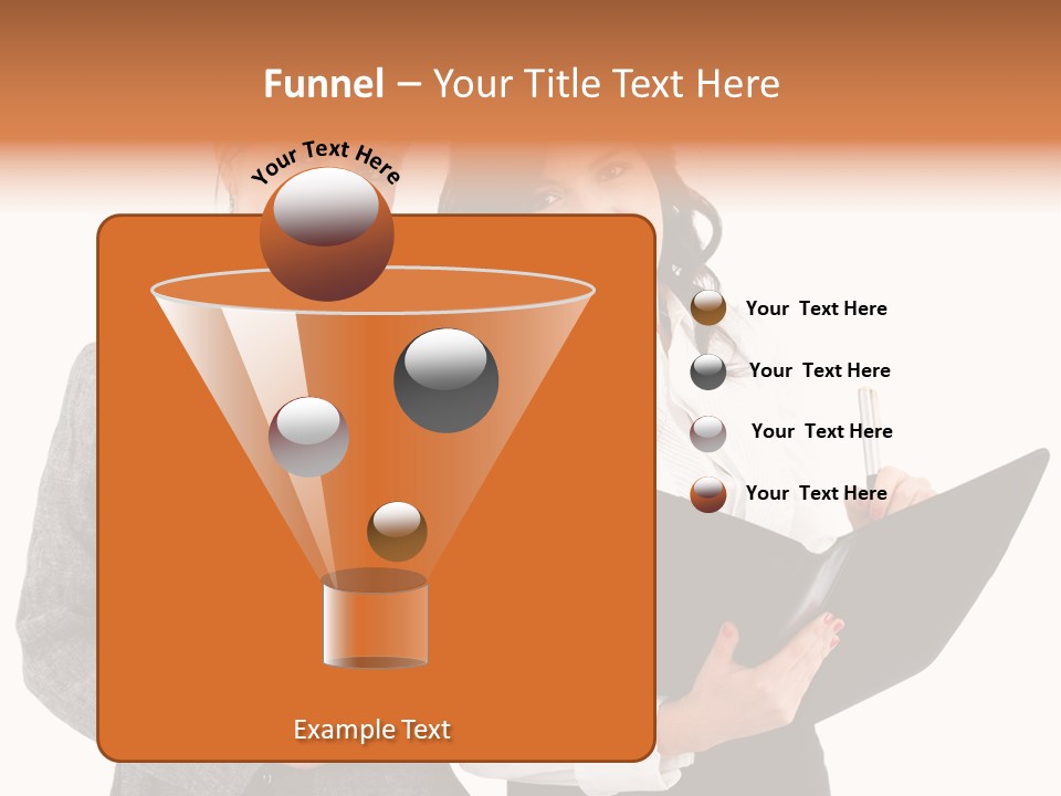 Young Twenties Women PowerPoint Template