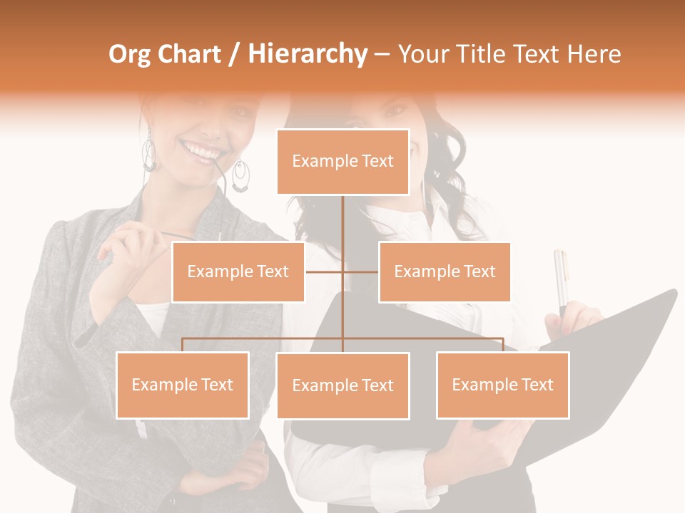 Young Twenties Women PowerPoint Template