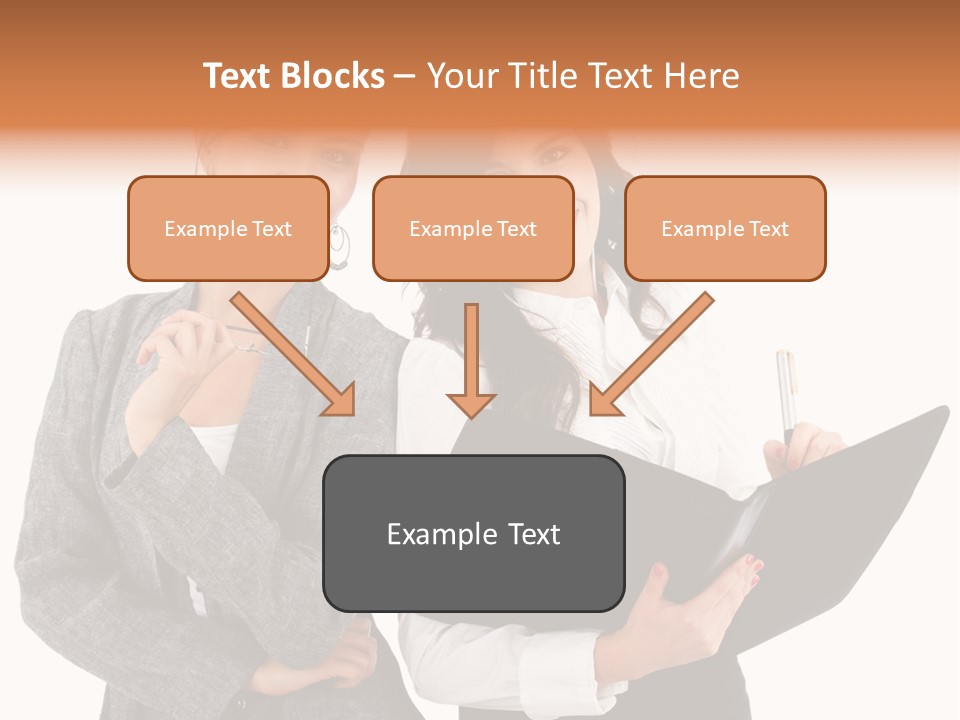 Young Twenties Women PowerPoint Template