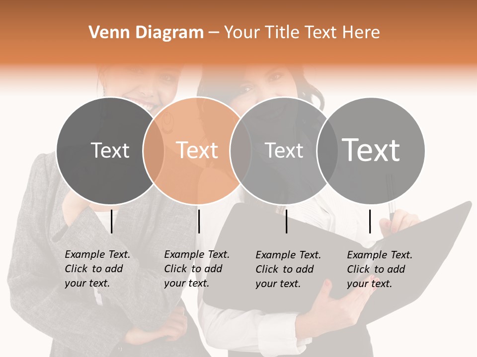 Young Twenties Women PowerPoint Template