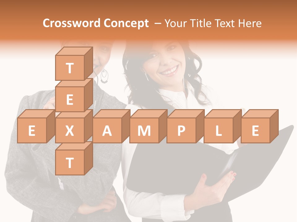 Young Twenties Women PowerPoint Template