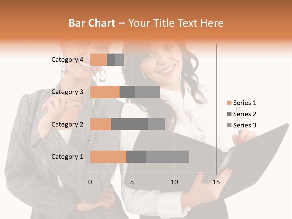 Young Twenties Women PowerPoint Template