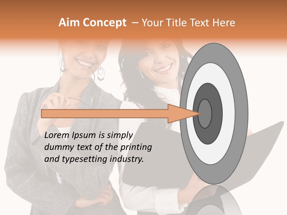 Young Twenties Women PowerPoint Template