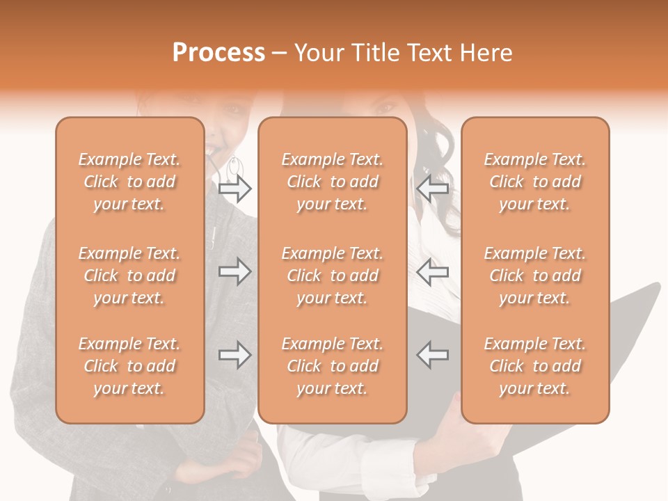 Young Twenties Women PowerPoint Template