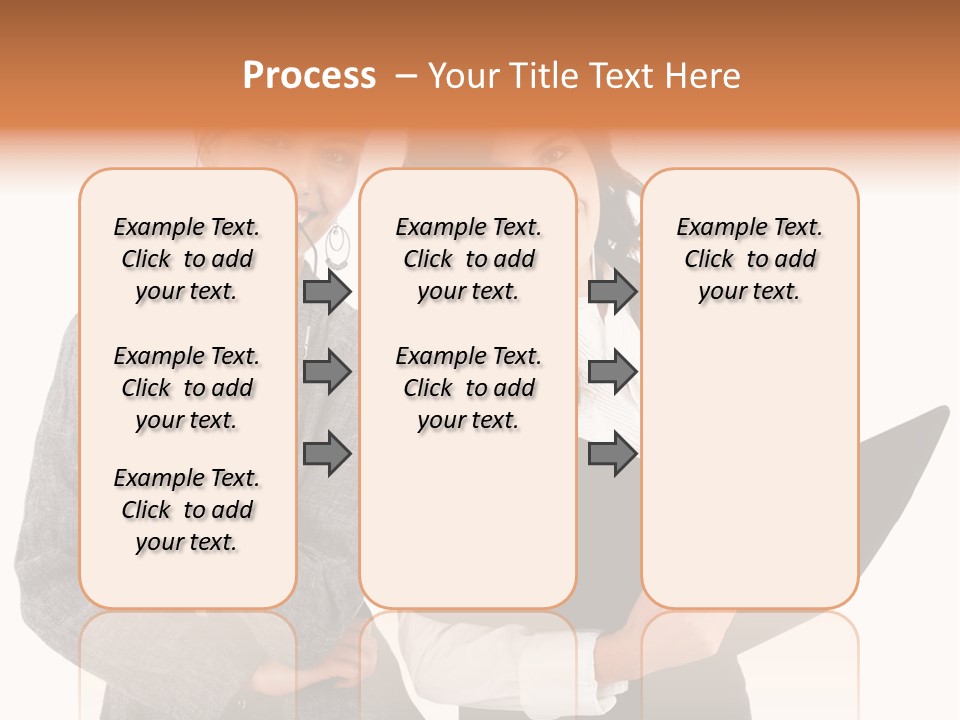 Young Twenties Women PowerPoint Template