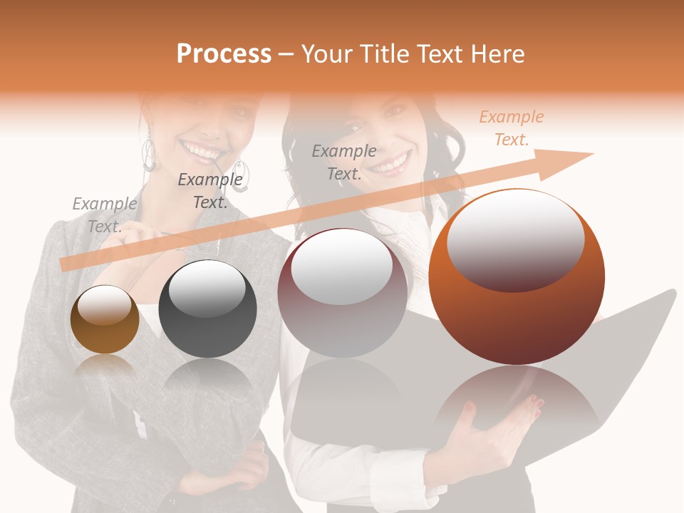 Young Twenties Women PowerPoint Template