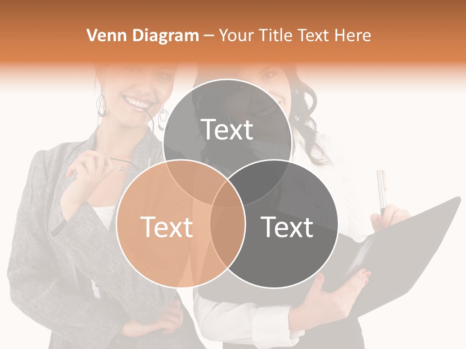 Young Twenties Women PowerPoint Template