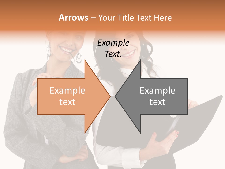 Young Twenties Women PowerPoint Template