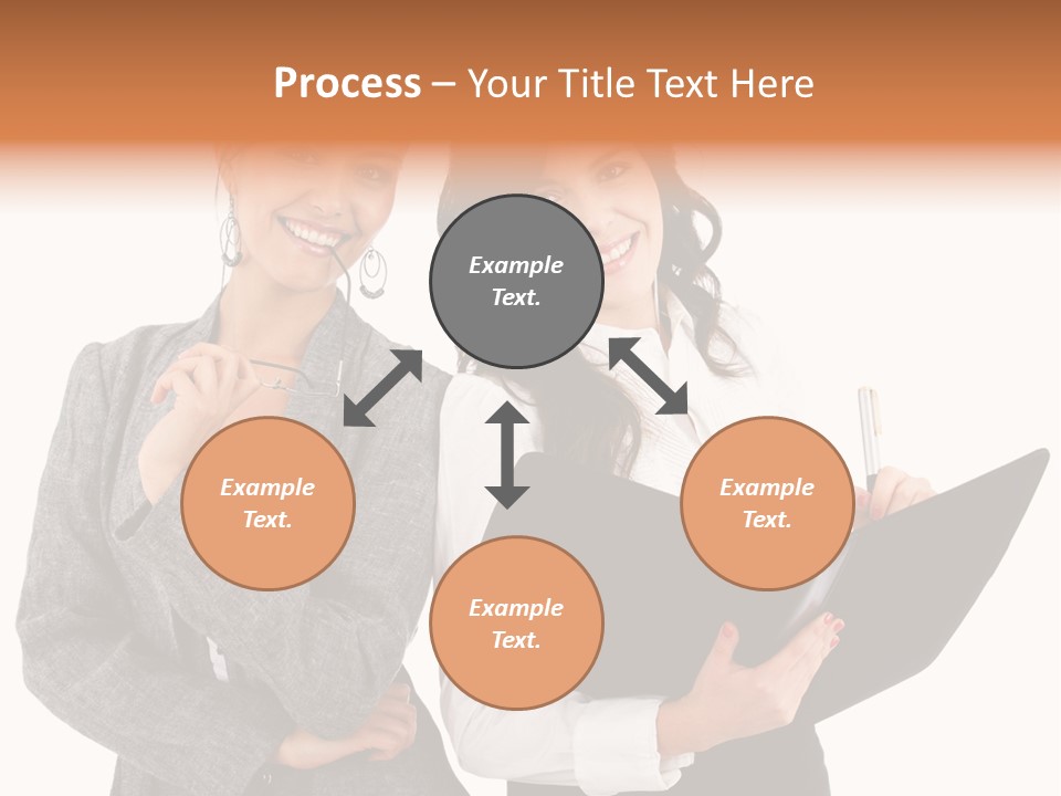 Young Twenties Women PowerPoint Template