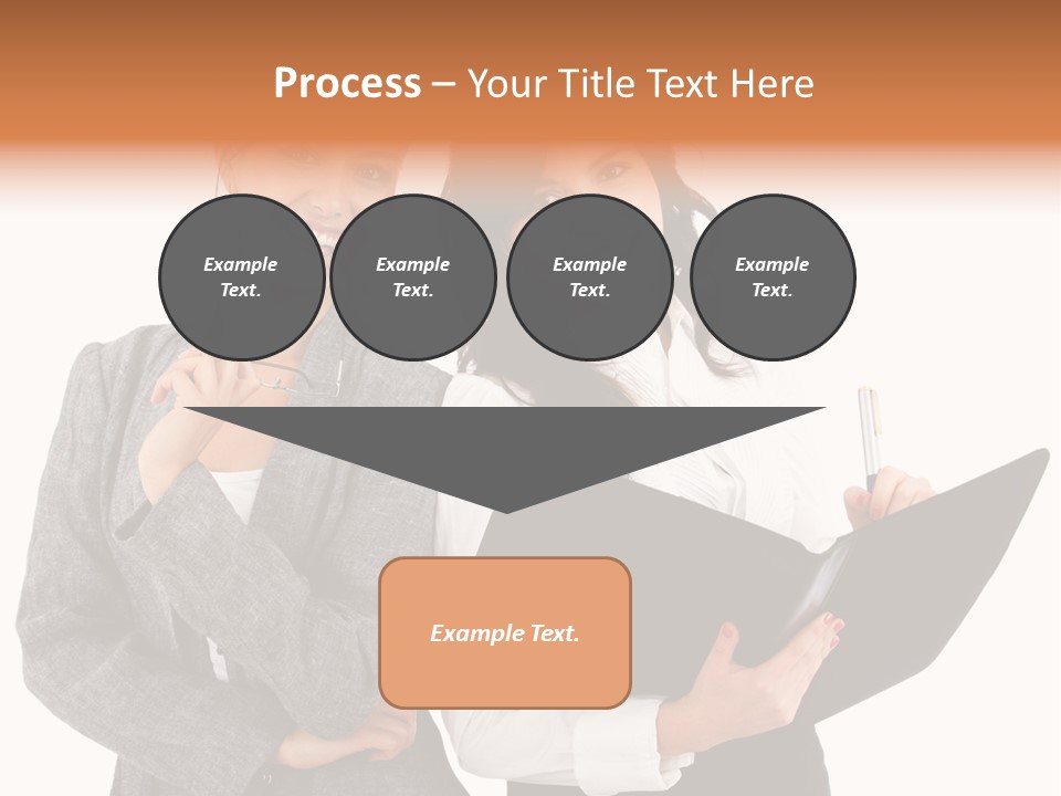 Young Twenties Women PowerPoint Template