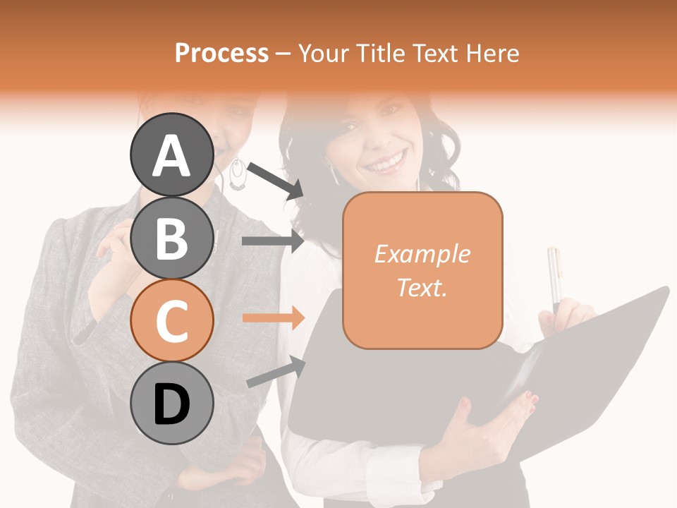 Young Twenties Women PowerPoint Template