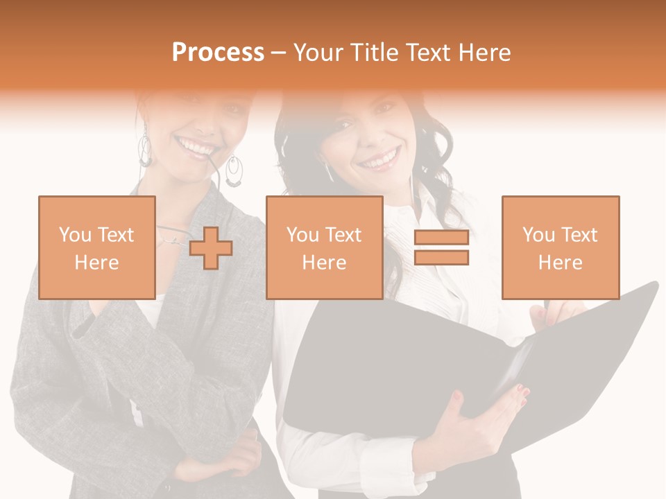 Young Twenties Women PowerPoint Template