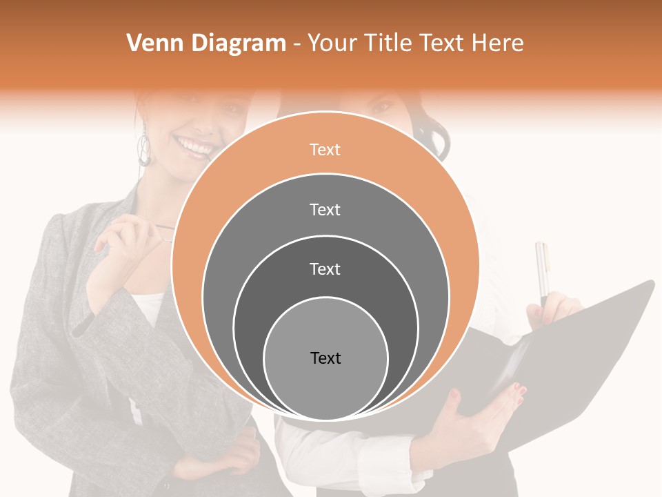 Young Twenties Women PowerPoint Template