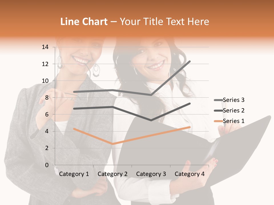 Young Twenties Women PowerPoint Template