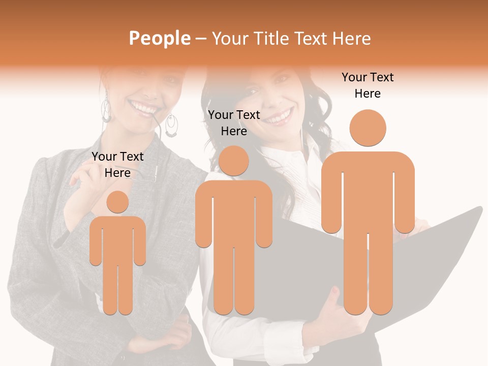 Young Twenties Women PowerPoint Template