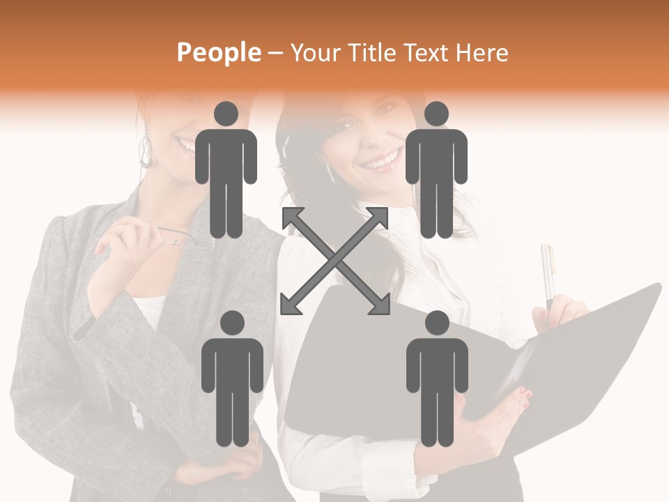 Young Twenties Women PowerPoint Template