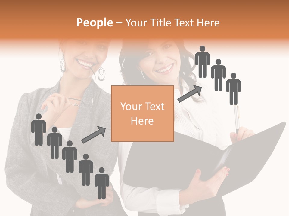 Young Twenties Women PowerPoint Template