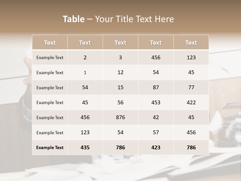 Miserable Man Tension PowerPoint Template