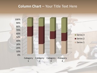 Miserable Man Tension PowerPoint Template