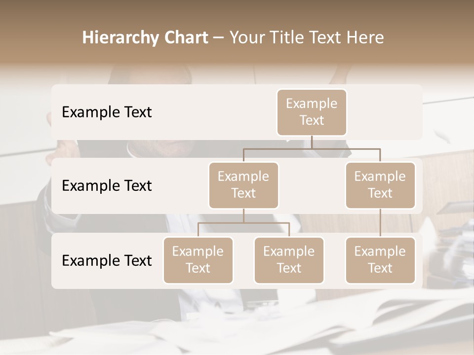 Miserable Man Tension PowerPoint Template