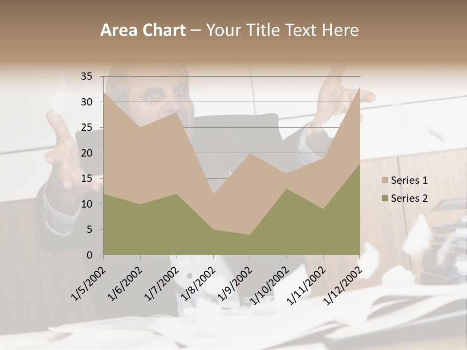 Miserable Man Tension PowerPoint Template