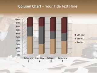 Exhausted Stress Tense PowerPoint Template