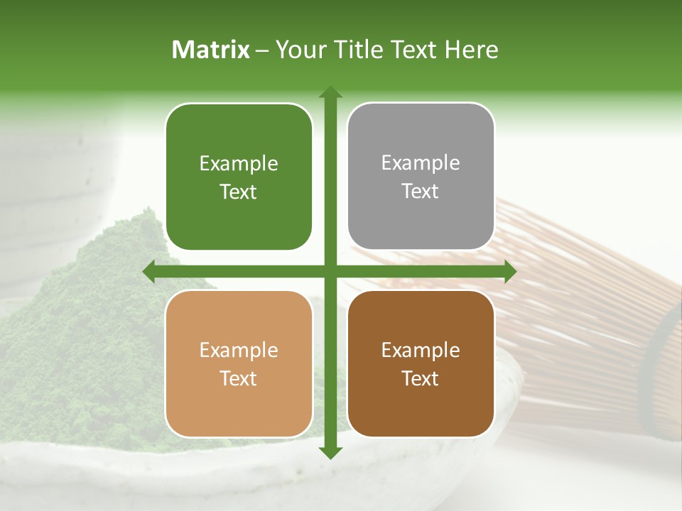 Green Beverage Culture PowerPoint Template