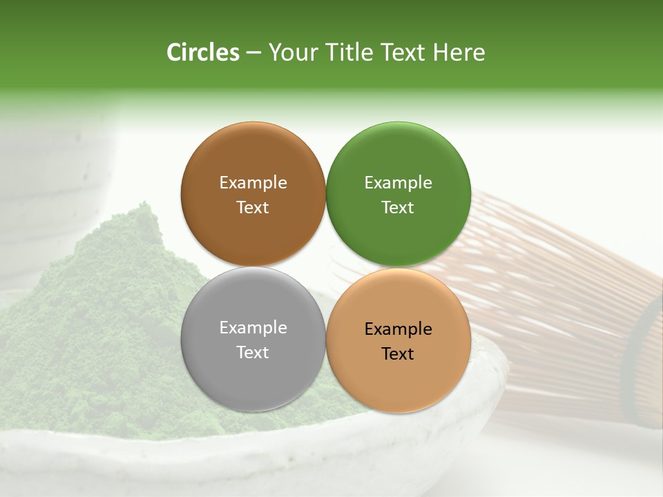 Green Beverage Culture PowerPoint Template