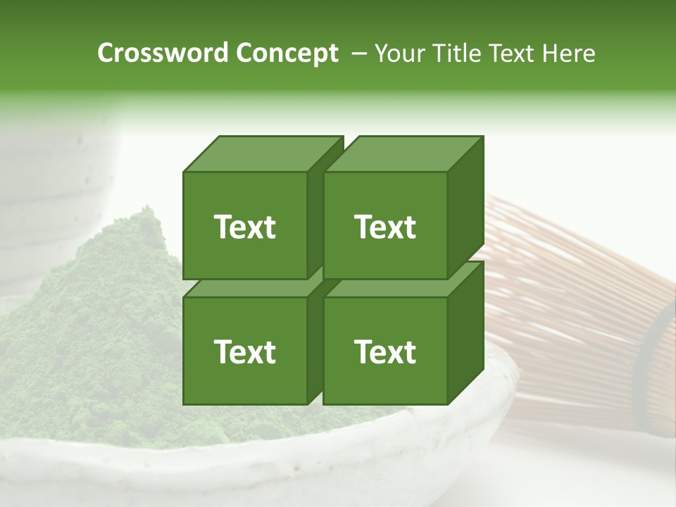 Green Beverage Culture PowerPoint Template