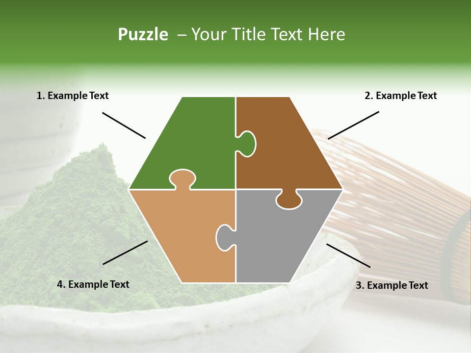 Green Beverage Culture PowerPoint Template