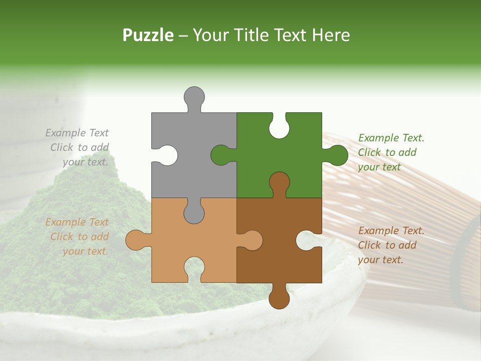 Green Beverage Culture PowerPoint Template