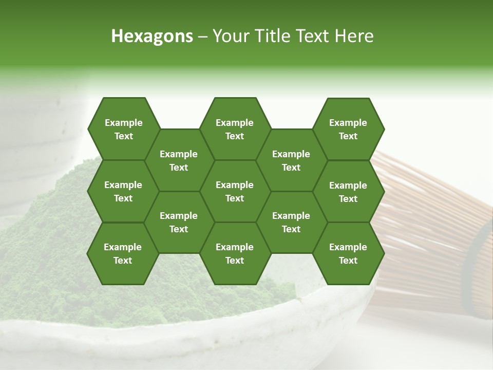 Green Beverage Culture PowerPoint Template