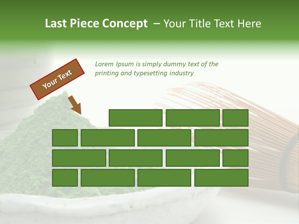Green Beverage Culture PowerPoint Template