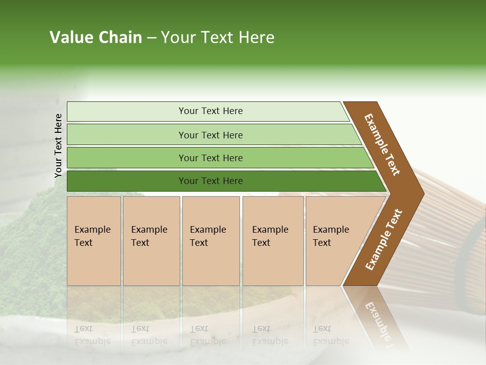 Green Beverage Culture PowerPoint Template