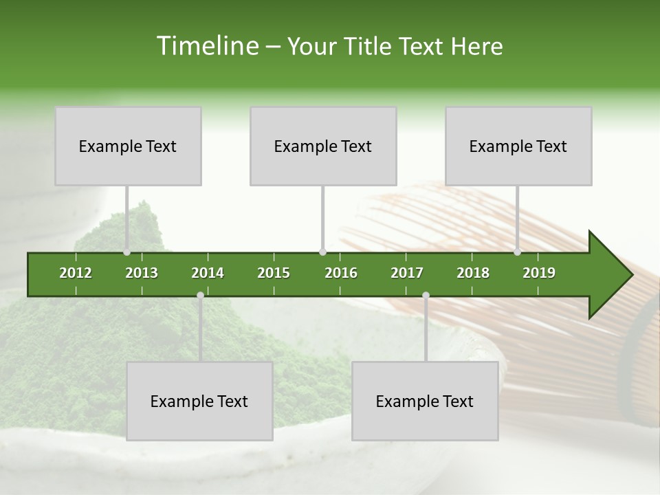 Green Beverage Culture PowerPoint Template