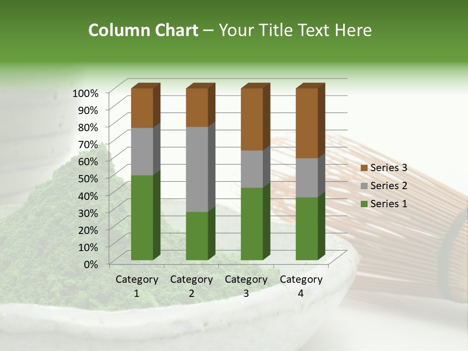 Green Beverage Culture PowerPoint Template