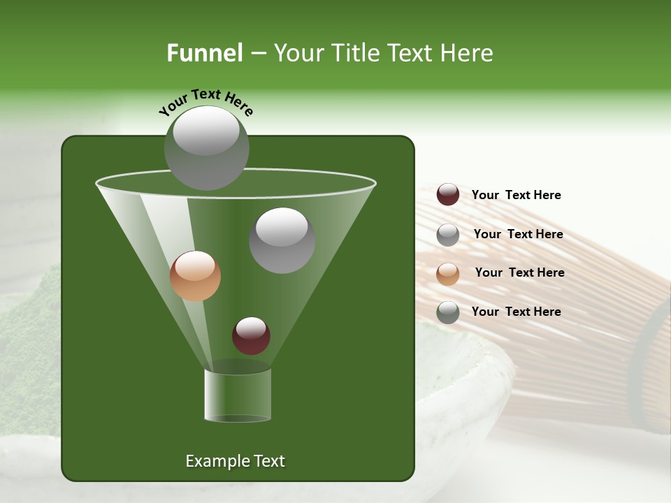 Green Beverage Culture PowerPoint Template