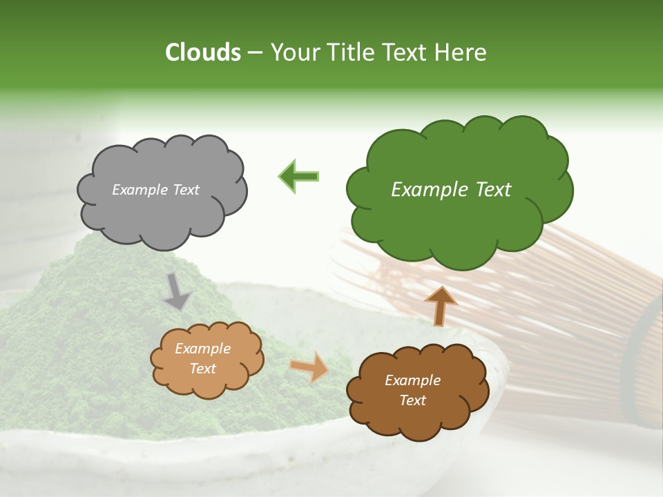 Green Beverage Culture PowerPoint Template