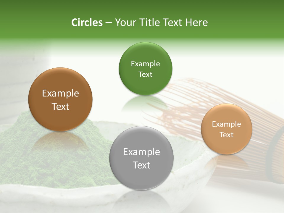 Green Beverage Culture PowerPoint Template