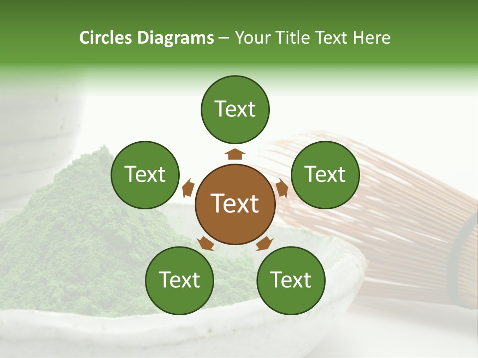 Green Beverage Culture PowerPoint Template