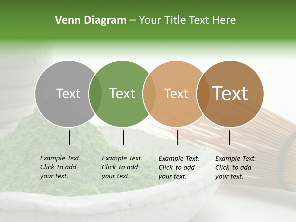 Green Beverage Culture PowerPoint Template