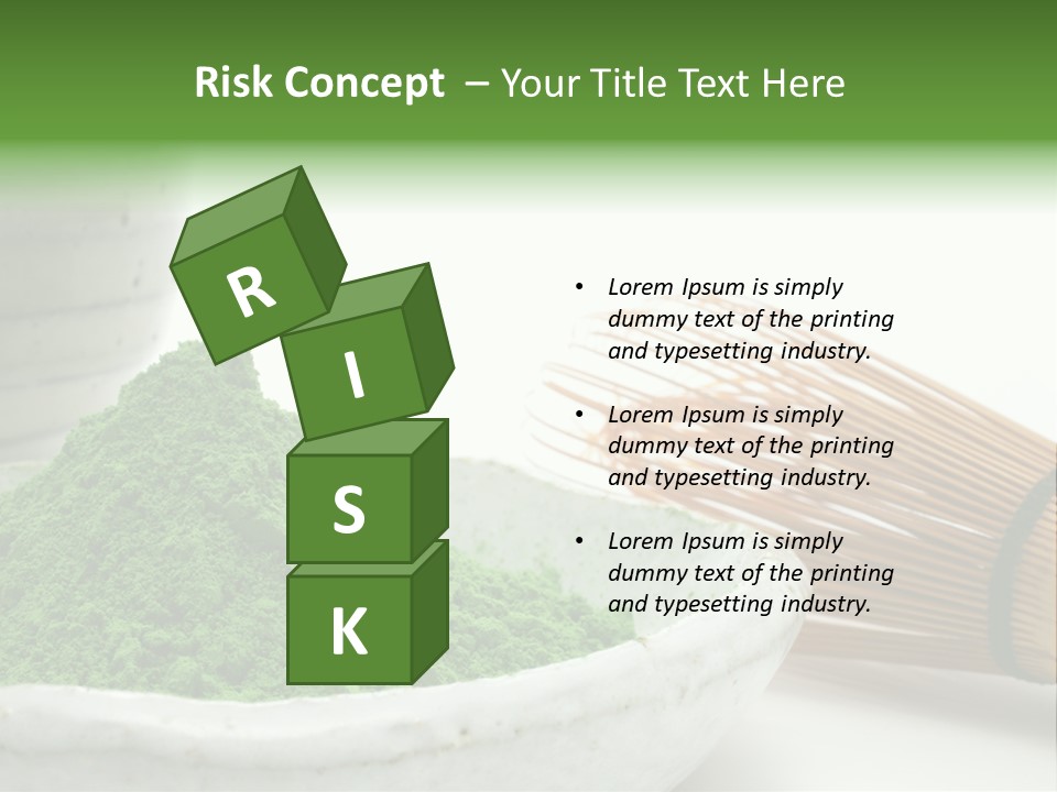 Green Beverage Culture PowerPoint Template