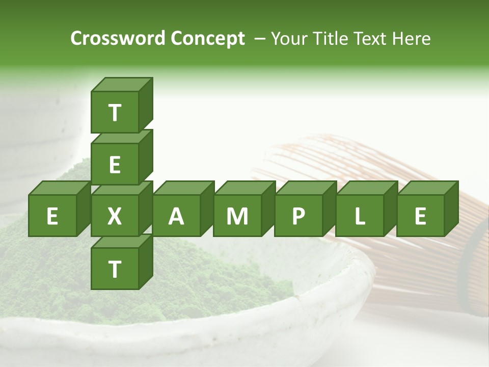 Green Beverage Culture PowerPoint Template