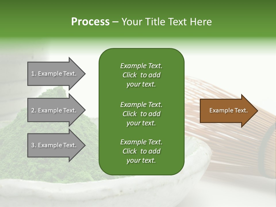Green Beverage Culture PowerPoint Template