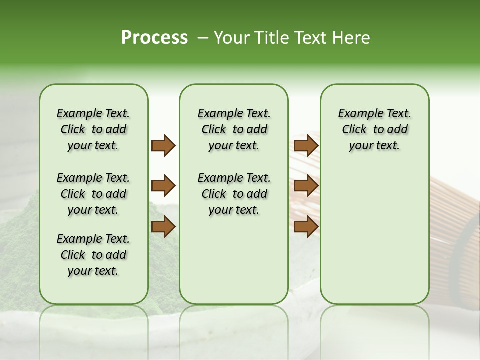 Green Beverage Culture PowerPoint Template