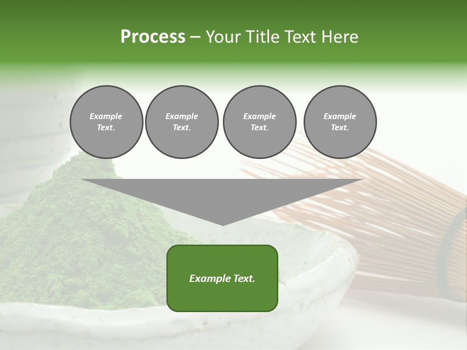 Green Beverage Culture PowerPoint Template
