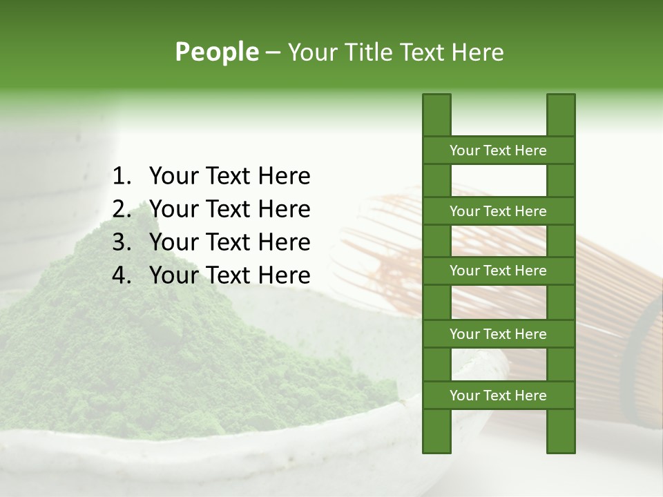 Green Beverage Culture PowerPoint Template