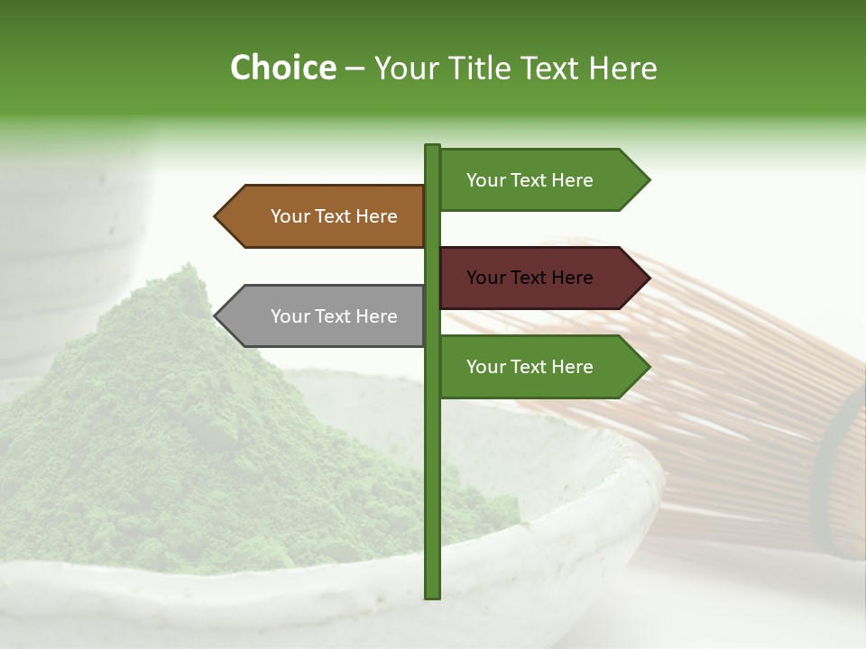 Green Beverage Culture PowerPoint Template